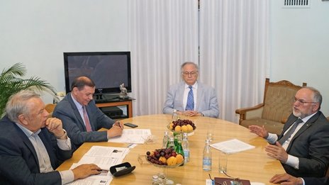 Владимир Фортов провел встречу с руководителями Академии наук Республики Башкортостан
