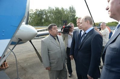 Президент РФ посетил ракетно-космический центр «Прогресс»