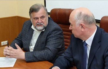 Евгений Каблов провел встречу с Губернатором Самарской области Николаем Меркушкиным