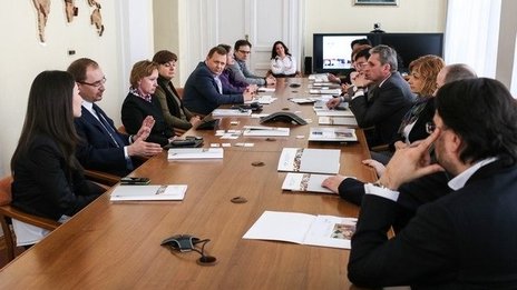 Ректор СПбГУ Николай Кропачев встретился с компаниями-работодателями