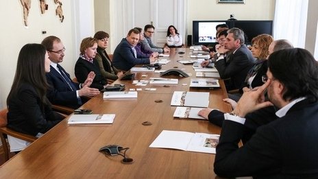 Ректор СПбГУ Николай Кропачев встретился с компаниями-работодателями
