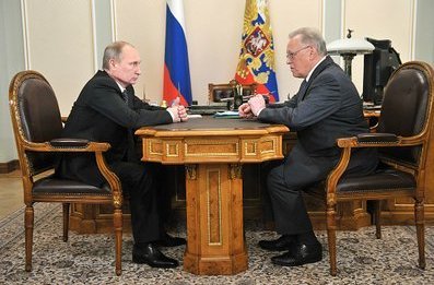 Владимир Путин провел встречу с президентом Российской академии наук Юрием Осиповым