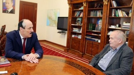Евгений Велихов встретился с главой Дагестана Рамазаном Абдулатиповым