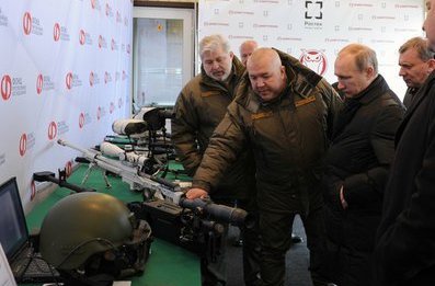 Владимир Путин посетил испытательный полигон Центрального научно-исследовательского института точного машиностроения