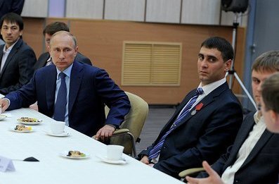 Встреча Владимира Путина с молодыми учёными-ядерщиками