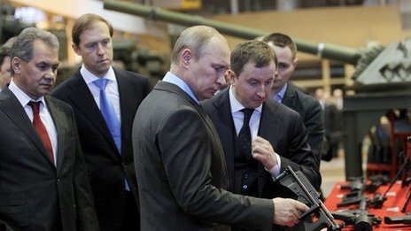 Владимир Путин посетил Конструкторское бюро приборостроения