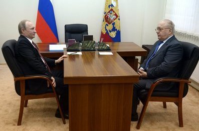 Владимир Путин провел встречу с ректором МГУ Виктором Садовничим