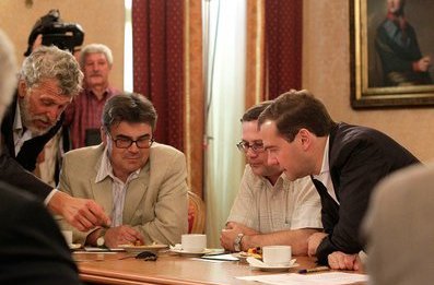 Встреча Дмитрия Медведева с учёными-историками во Владимире