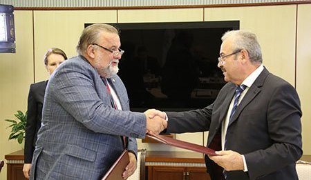 Евгений Каблов провел встречу с главой республики Башкортостан Рустэмом Хамитовым