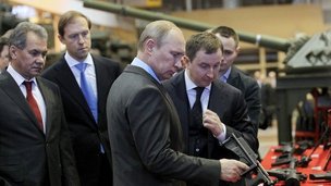 Владимир Путин посетил Конструкторское бюро приборостроения