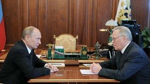 Владимир Путин провел встречу с президентом РАН Юрием Осиповым