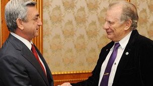 Жорес Алферов избран почетным членом Академии наук Армении