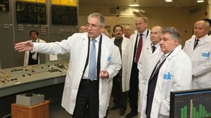 Михаил Ковальчук посетил Петербургский институт ядерной физики в Гатчине