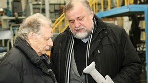 Встреча Евгения Каблова и Жореса Алферова 